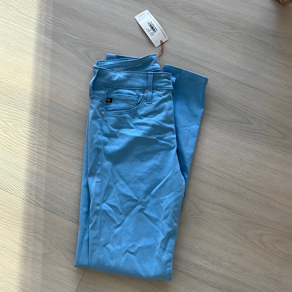 Adriano Goldsmied the Farrah skinny ankle high rise skinny jean.